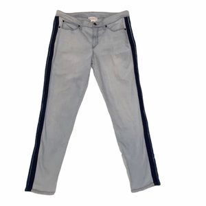 For the republic Side stripe tuxedo stripe jeans